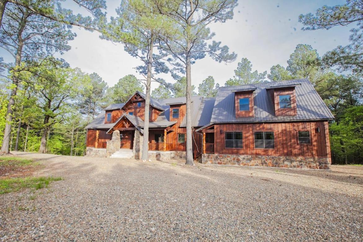 Stone Mountain Lodge 5000Sqft 6 Bed Game Room Pool Table Hot Tub Броукън Боу Екстериор снимка