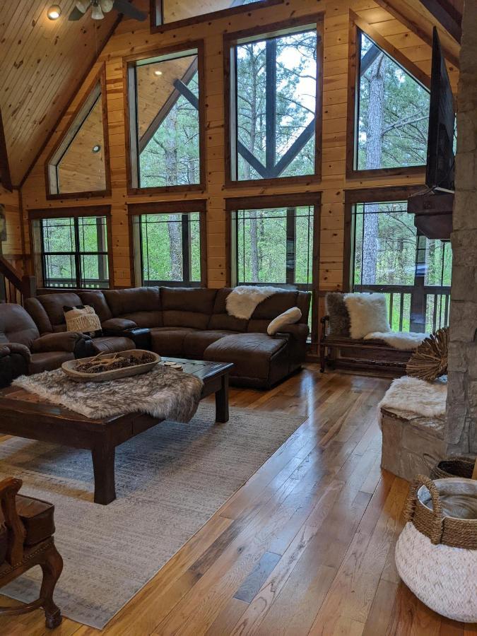 Stone Mountain Lodge 5000Sqft 6 Bed Game Room Pool Table Hot Tub Броукън Боу Екстериор снимка