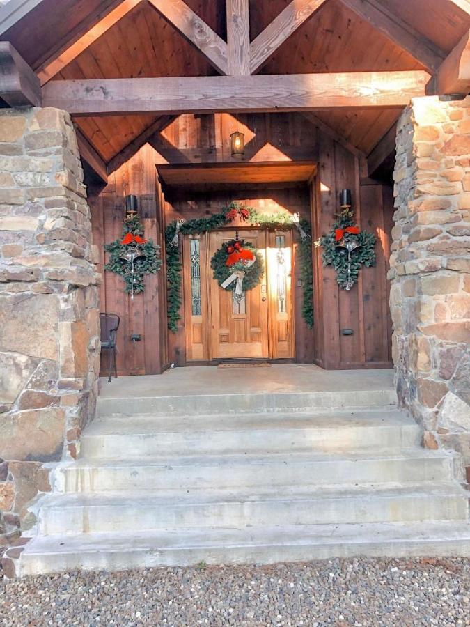 Stone Mountain Lodge 5000Sqft 6 Bed Game Room Pool Table Hot Tub Броукън Боу Екстериор снимка